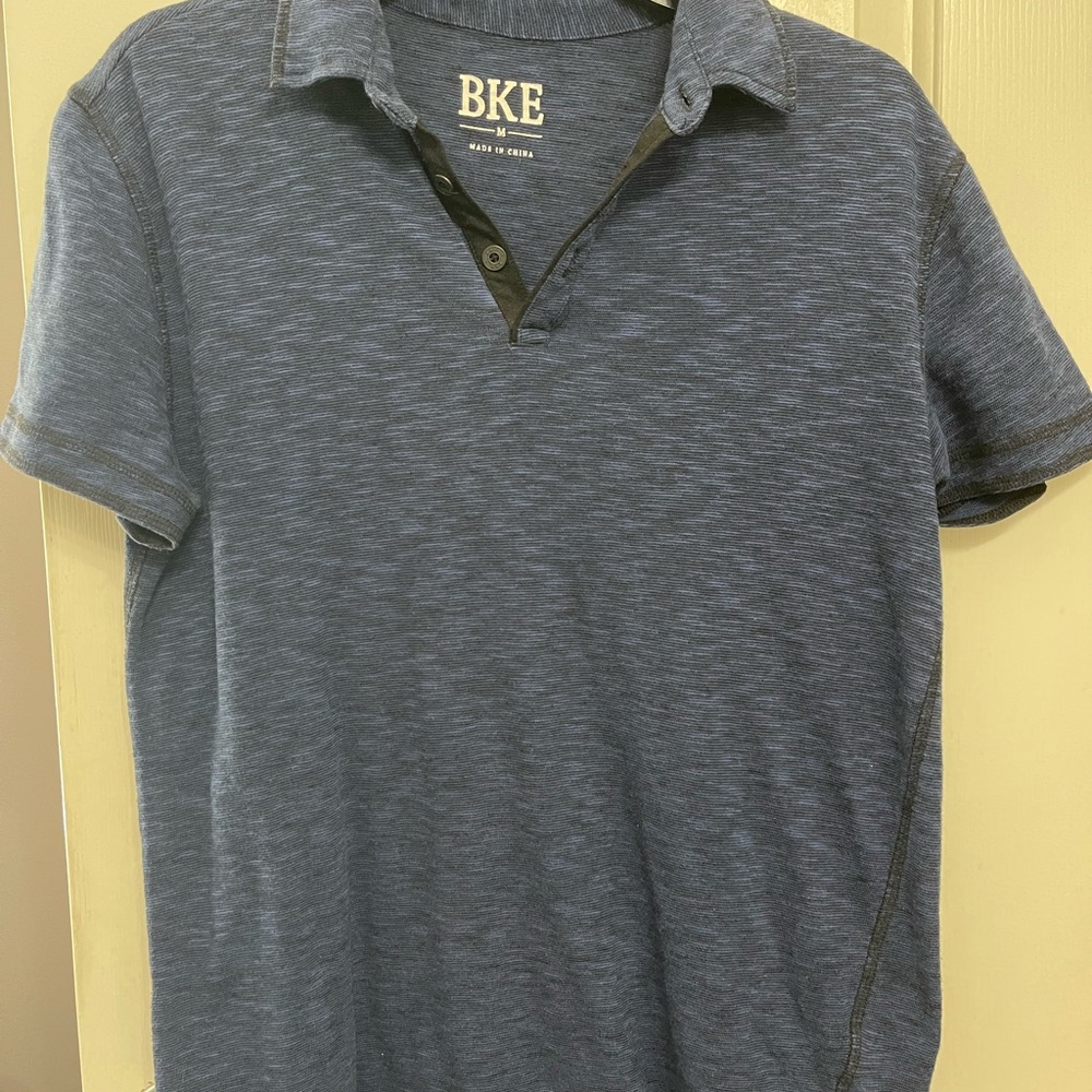 BKE Men's Navy Polo Shirt